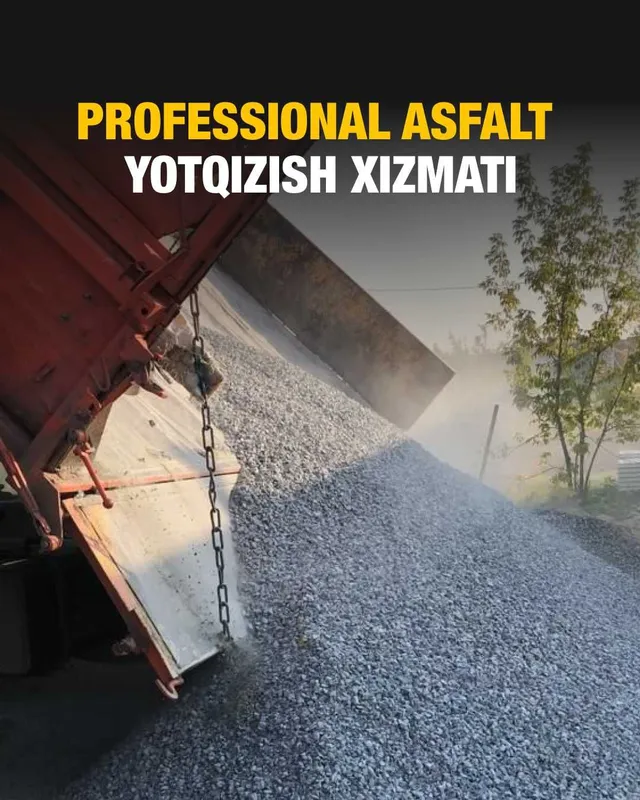 ASFALT24 — 24/7 asfaltlash xizmatlari