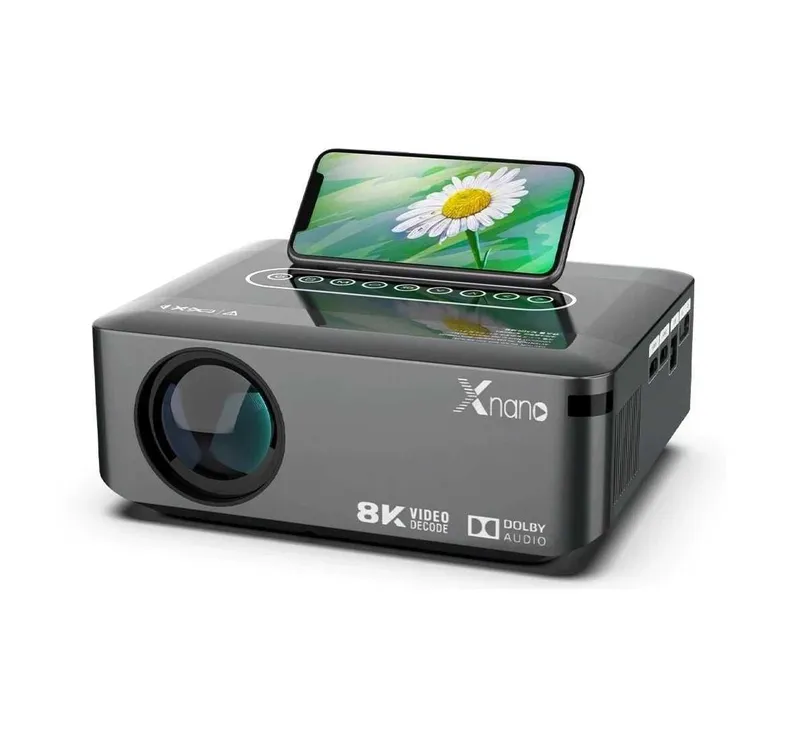 Проектор Xnano X1 8K Wi-Fi, Full HD