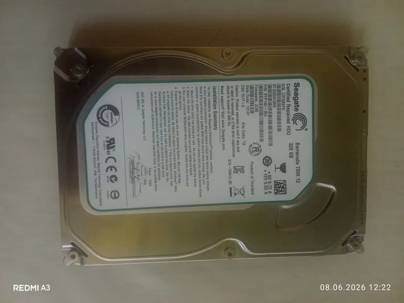 HDD 320GB SOTILADI — фото 3 HDD 320GB SOTILADI — фото 3