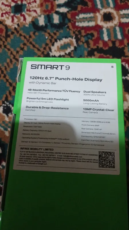 infinix smart 9 10