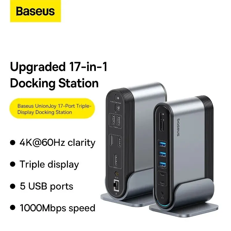 Baseus docking hub 17 in 1 (docking station) 2 Baseus docking hub 17 in 1 (docking station) 2