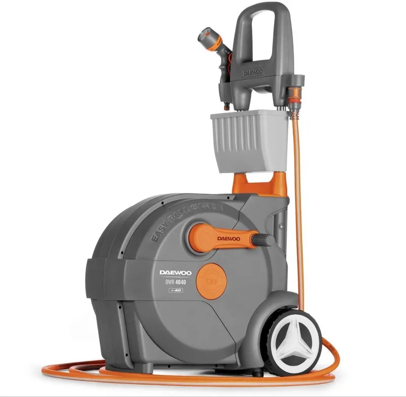 Тележка со шлангом 40м Smart Cart Daewoo DWR 4040. Telejkali shlang — фото 2