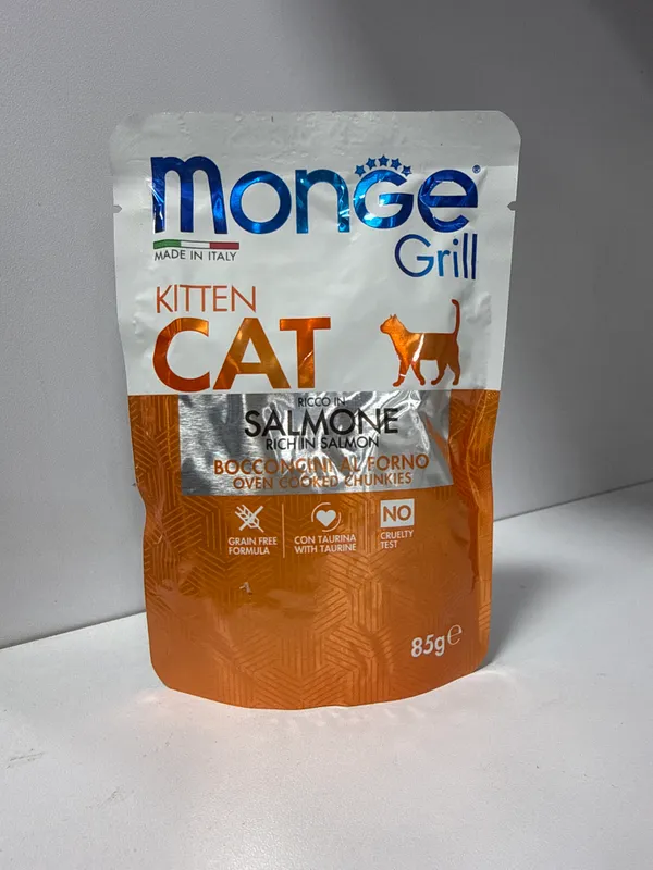 MONGE kitten mushuklar uchun ozuqa