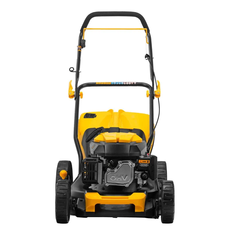 Газонокосилка бензиновая GLD-460, травосборник 50 л Denzel 5