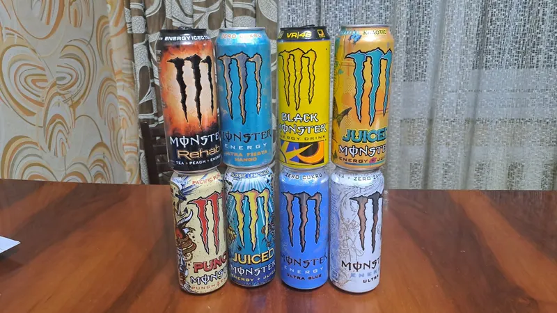 Продам редкие банки monster
