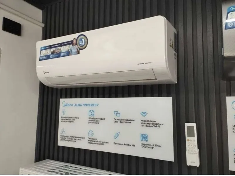 Кондиционер MIDEA 7/9/12/ Alba Pro Inverter + Wi-Fi Доставка бесплатно 2