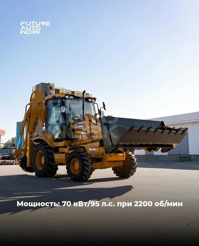 LOVOL FLB468-II Экскаватр погрузчик насияга — фото 4