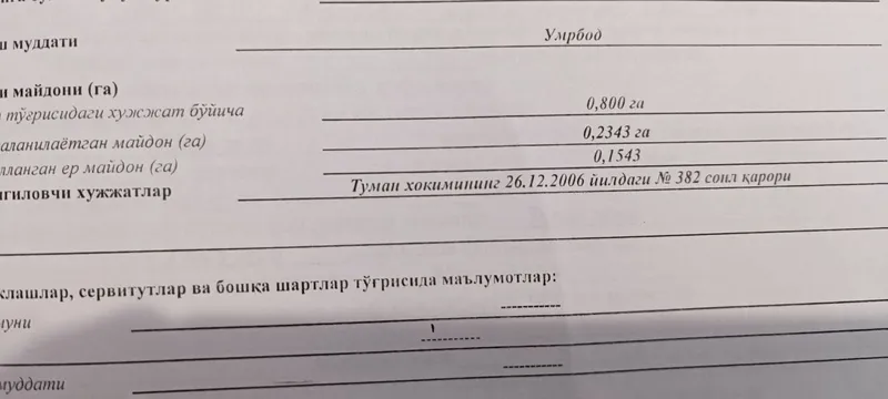 Продается земля Куй Чирчик 1 Продается земля Куй Чирчик 1