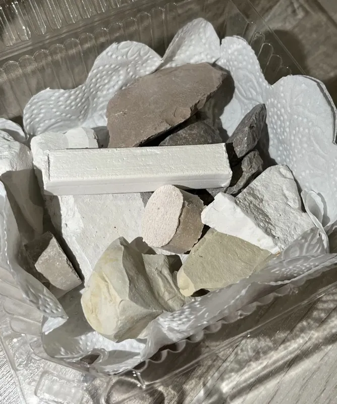 Gilvata glina har xil turi bor 350gr,750gr,1kg. 2
