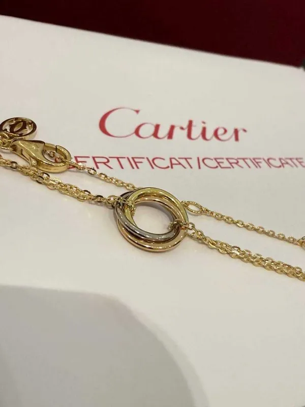 NEW Браслет Cartier Trinity на цепи