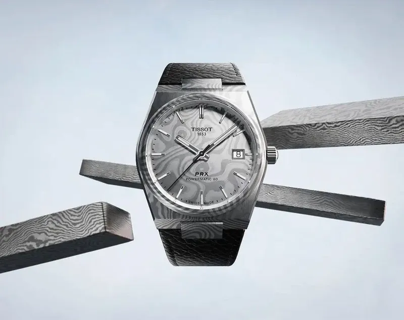 Швейцарские часы TISSOT PRX Powermatic 80 Damascus, механика