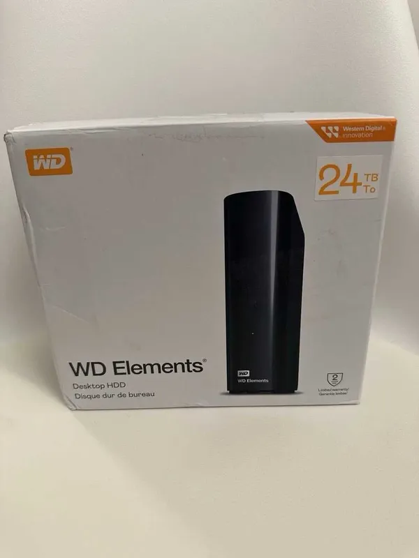 24ТБ Внешний диск HDD WD Elements Desktop