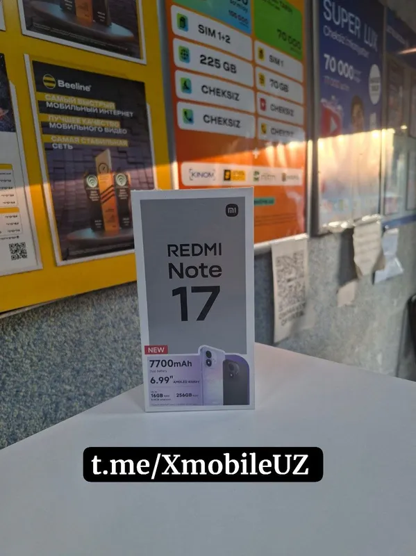 Redmi Note 17 6+6/256 ГБ 1 Redmi Note 17 6+6/256 ГБ 1