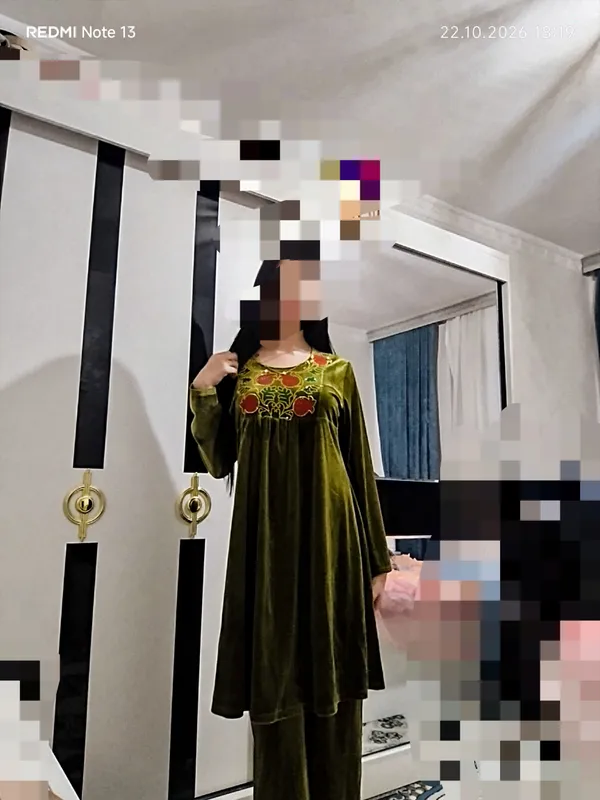 Платье с брюками 2