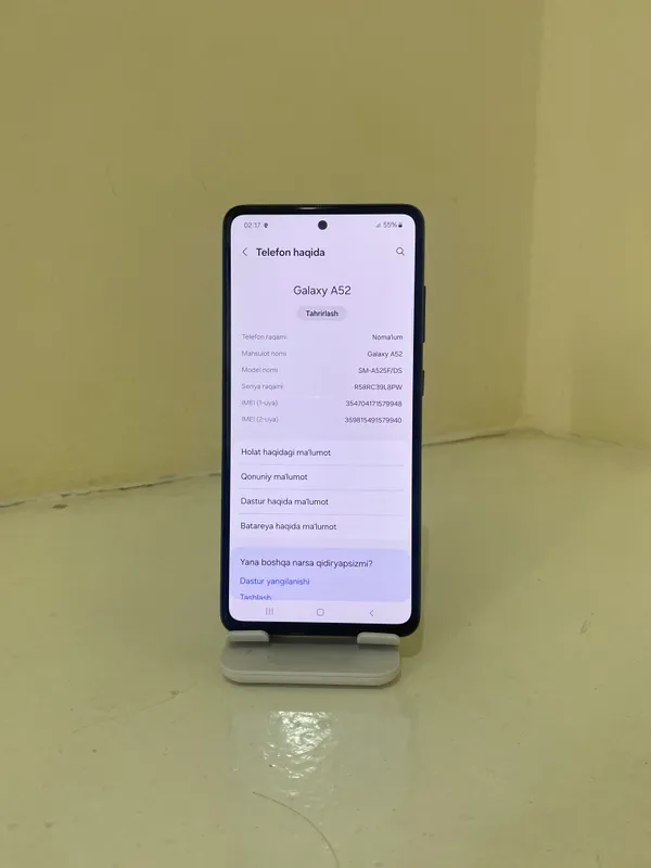 Samsung A52 (6/128) ideal srochna 3