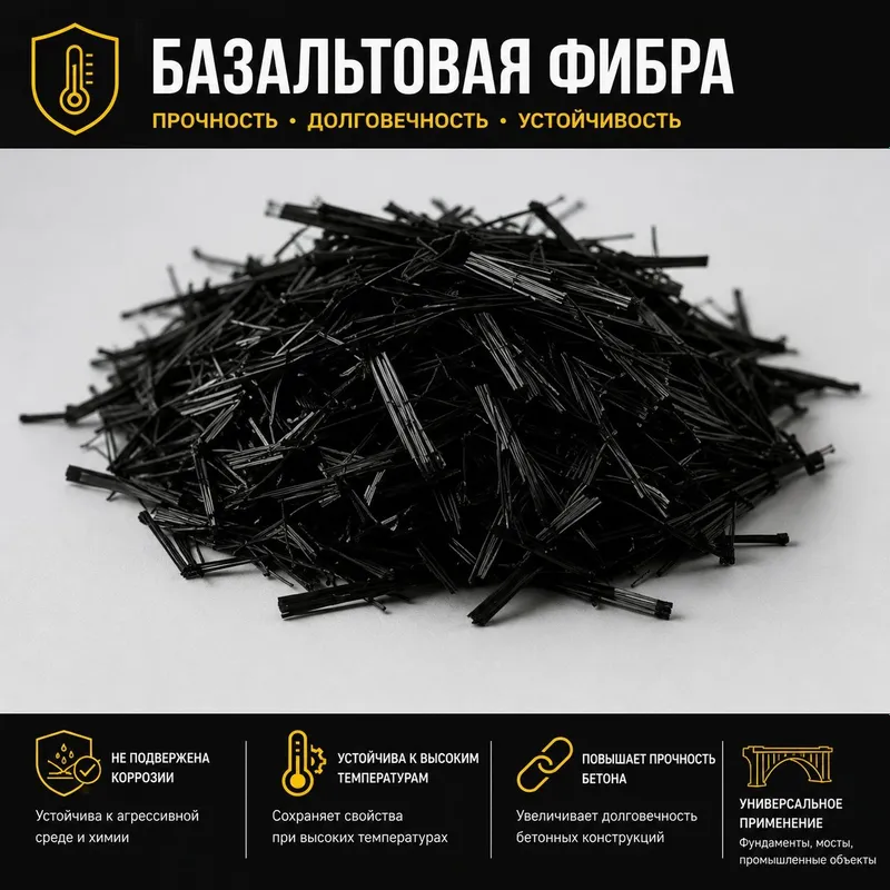 Фибра для бетонных изделий 2