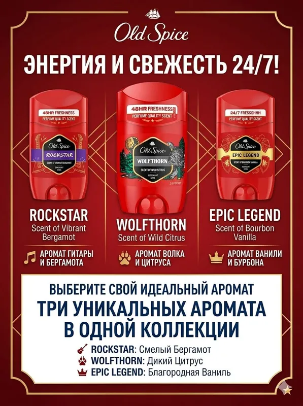 OIL Space мужской дезодорант — фото 1