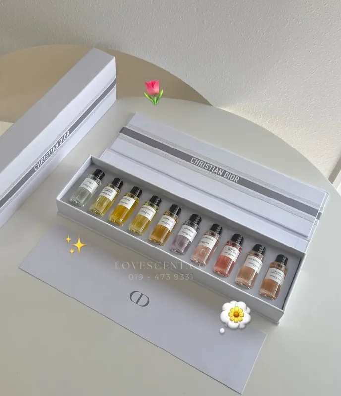 CHRISTIAN DIOR mini set (10 ta) original parfyum atir