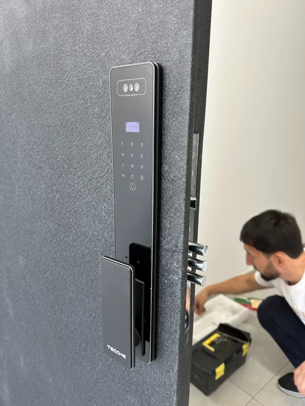 Умный замок, Замок с отпечатком пальца, Face id, Nfs Smart qulf, Wi Fi
