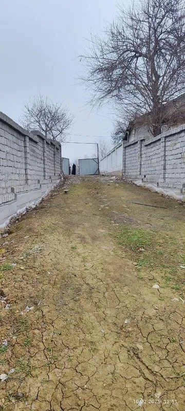 Ер сотилади. 13 сот. Туртбурчак. Атрофлари девор билан уралган.. — фото 5