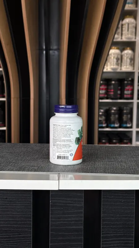 Now Foods Calcium & Magnesium 100 tablets. — фото 2