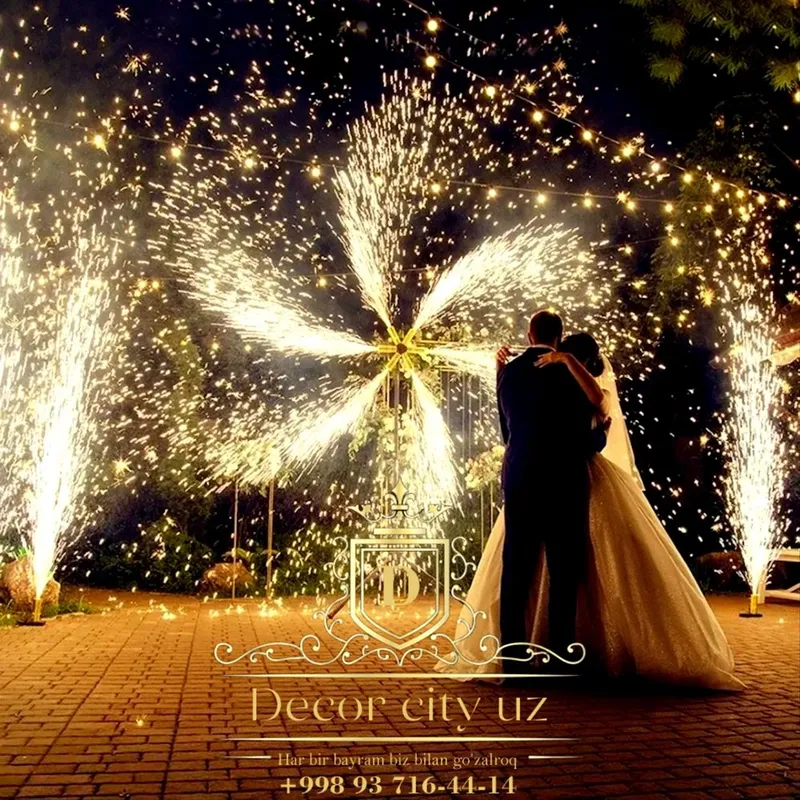 Marry me va to’ylar uchun sovuq favvora xizmati — фото 1