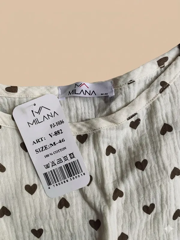 Yangi muslin kostyum/pijamani sotaman Milana 2 Yangi muslin kostyum/pijamani sotaman Milana 2