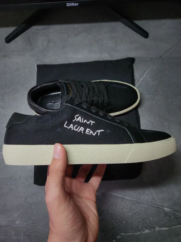 кеды Saint Laurent