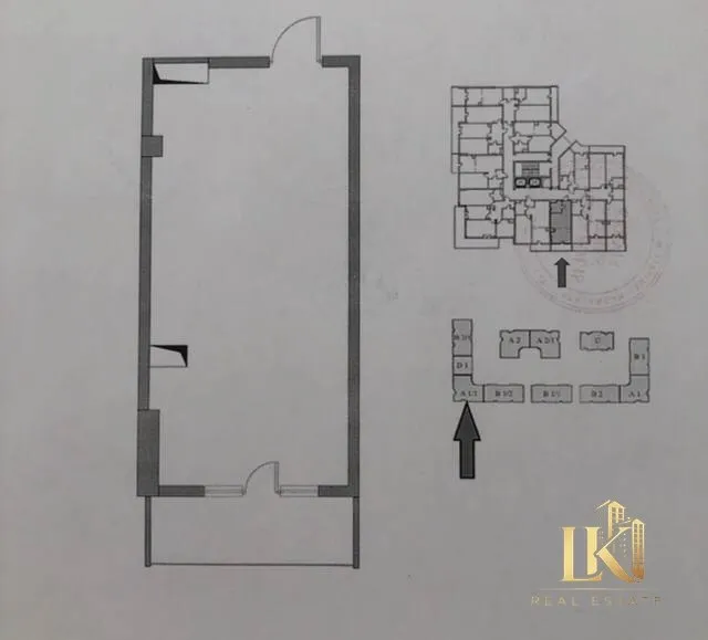 Стильная 1-комнатная квартира с балконом в ЖК Imperial Club City (новостройка, без ремонта) 8