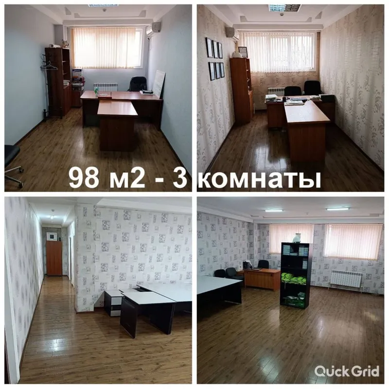 Аренда под офис улица Нукус недалеко Мирабад Авеню 50/72/98кв.м 12у.е 3