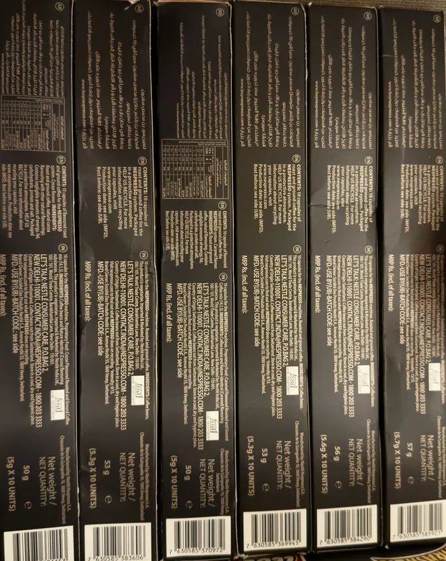 Nespresso kapsulali kofe mashinasi uchun kapsulalar 1