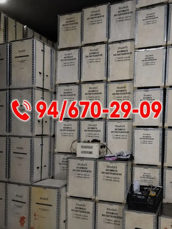 Stabilizator 20 kva. Sifatli, arzon, qulay narxda. — фото 2