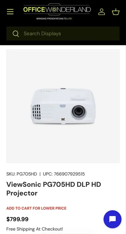 Проектор ViewSonic FHD яркий 1