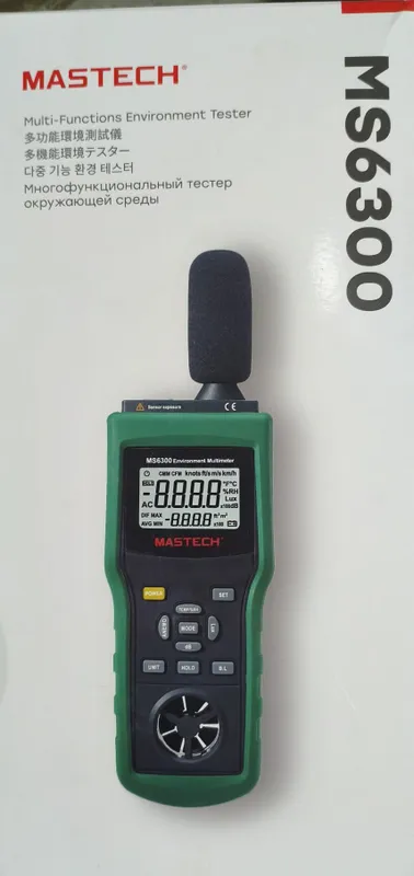 Многофункциональный тестер окружающей среды MASTECH MS6300