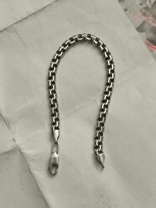 Rossiski kumush toza 925 probali qalin braslet