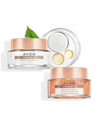 Набор avon «антивозрастной» - дневной и ночной крем для кожи от AVON — фото 1