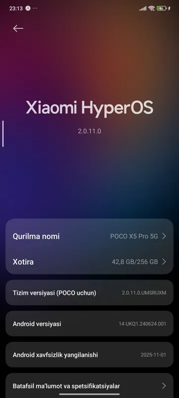 poco x5 pro 5G — фото 1