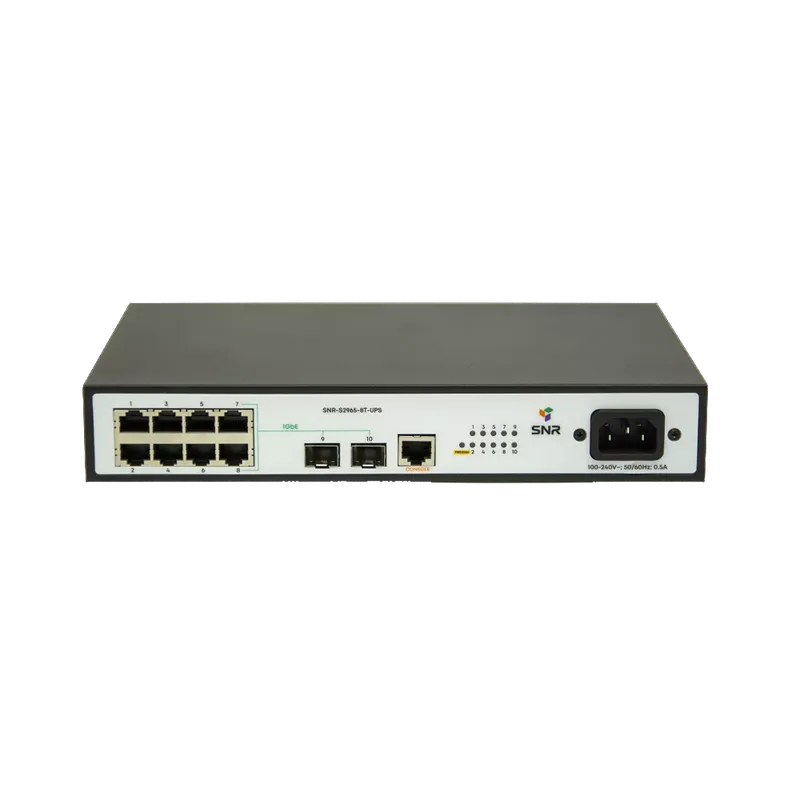 Управляемый коммутатор уровня 2 SNR-S2965-8T-UPS