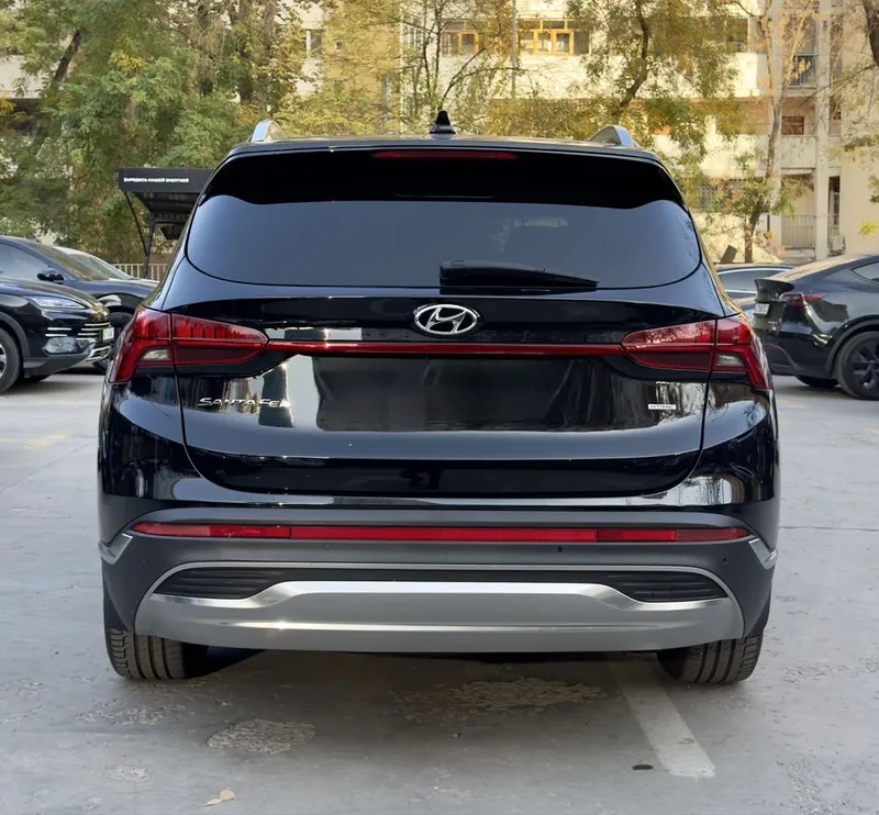 Hyundai Santa Fe 2022, 2.4 Full — Ideal holatda! Qora rangda. — фото 5