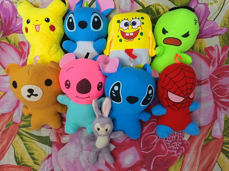 Stitch / Pikachu / SpongeBob oyinchoqlar