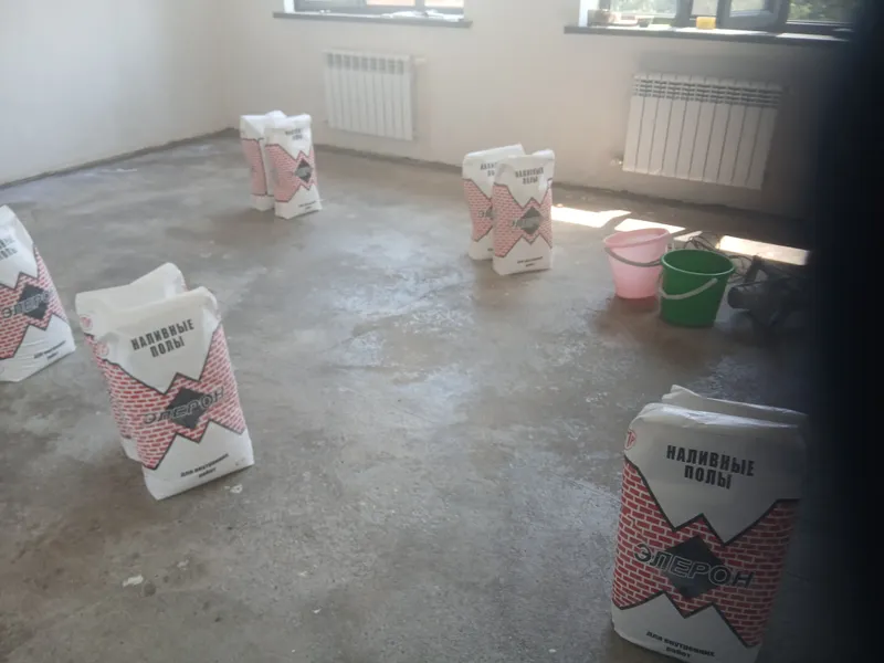 Делаем наливной пол и ламинат 5 Делаем наливной пол и ламинат 5