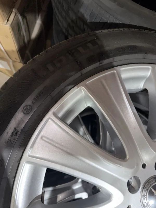 Mers w222 original diska va pirelli runflat balonlari sotiladi — фото 2