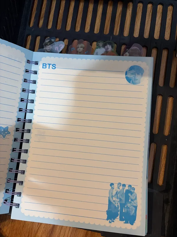 BTS bloknoti/daftari 3 BTS bloknoti/daftari 3