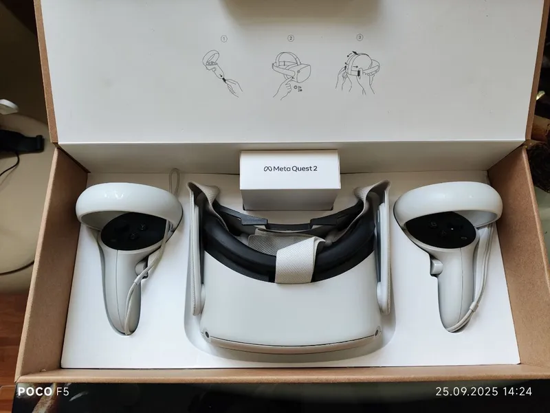 VR-очки Meta Quest 2 128GB. КОРОБКИ НЕТ! Продаются Meta Quest 2 (1 — фото 2 VR-очки Meta Quest 2 128GB. КОРОБКИ НЕТ! Продаются Meta Quest 2 (1 — фото 2