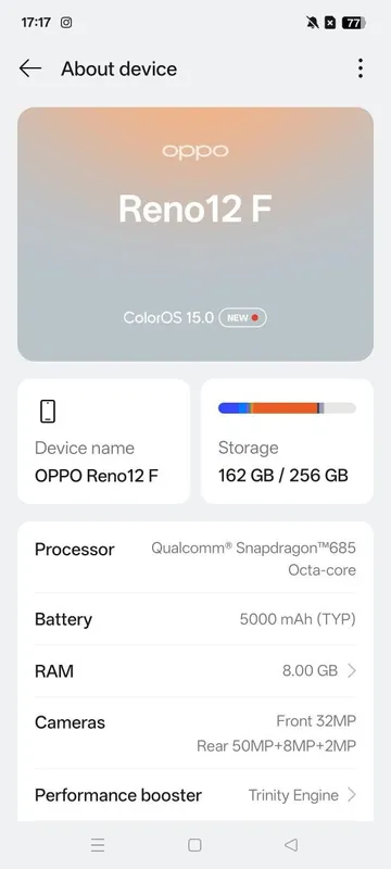 OPPO Reno 12 F 256Gb — фото 2