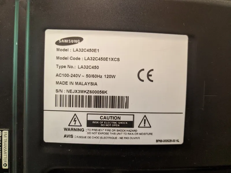 Телевизор Samsung 32 (Malaysia). Televizor. 2 Телевизор Samsung 32 (Malaysia). Televizor. 2