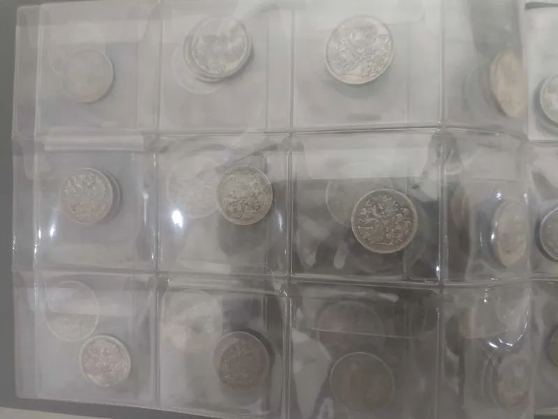 Продам коллекцию серебряных царских монет — фото 3