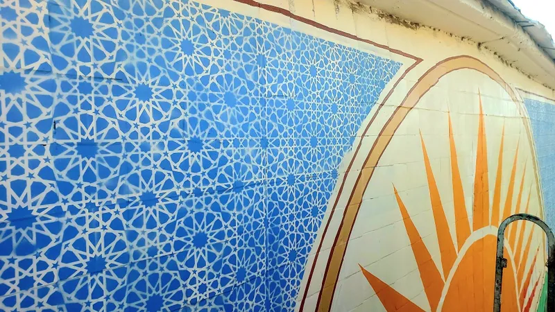 Mural binolar fasadiga dekorativ rasmlar chizish — фото 2