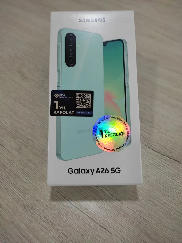 Samsung A26 5G 8/256 GB yangi 1