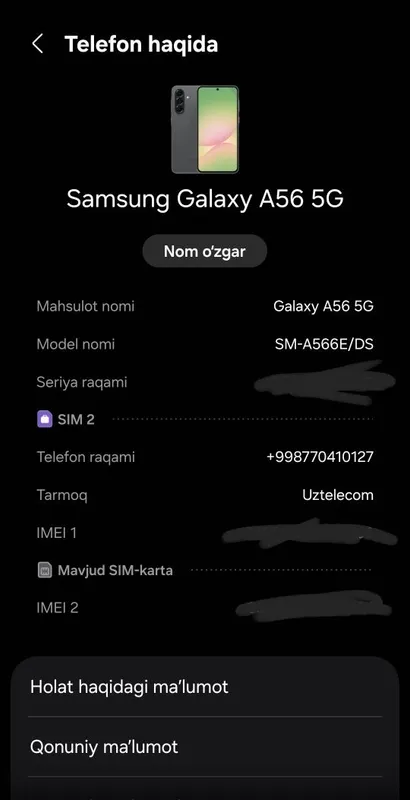 Samsung Galaxy A56 5G 2